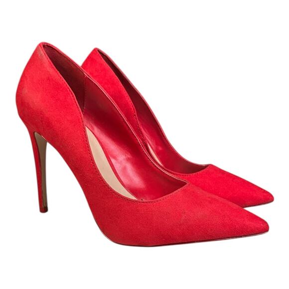 Red Pumps Call It Spring Size 8 Used Great Condition Sexy Red Pumps Night Out - Picture 1 of 11